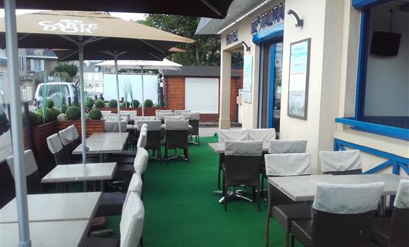 Hotel Normandie bord de mer - Hotel Quineville avec terrasse