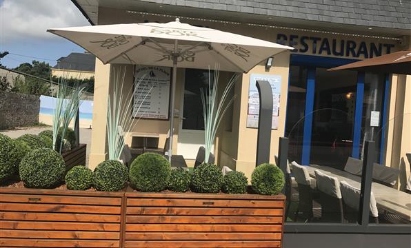 Hotel Normandie bord de mer - Hotel Quineville avec terrasse