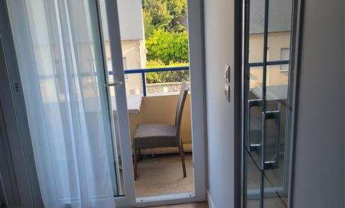 Chambre double avec balcon Hotel Quineville en Normandie 