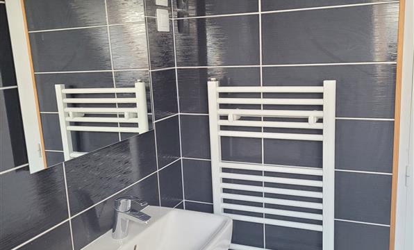 Chambre double Hotel bord de mer Normandie