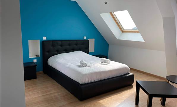 Chambre Triple - Hôtel de la Plage entre Saint Vaast la Hougue et Sainte Mère Eglise