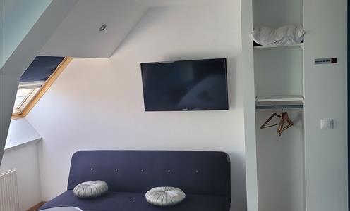 Chambre Triple - Hôtel de la Plage entre Saint Vaast la Hougue et Sainte Mère Eglise