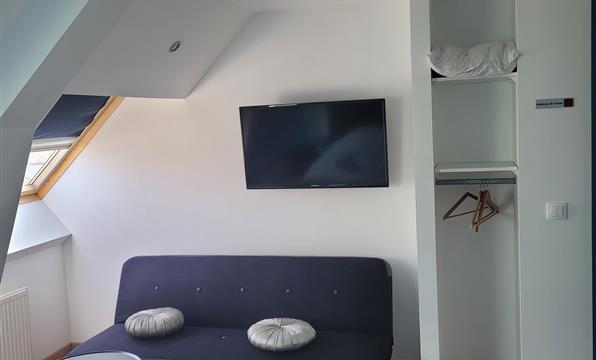 Chambre Triple - Hôtel de la Plage entre Saint Vaast la Hougue et Sainte Mère Eglise